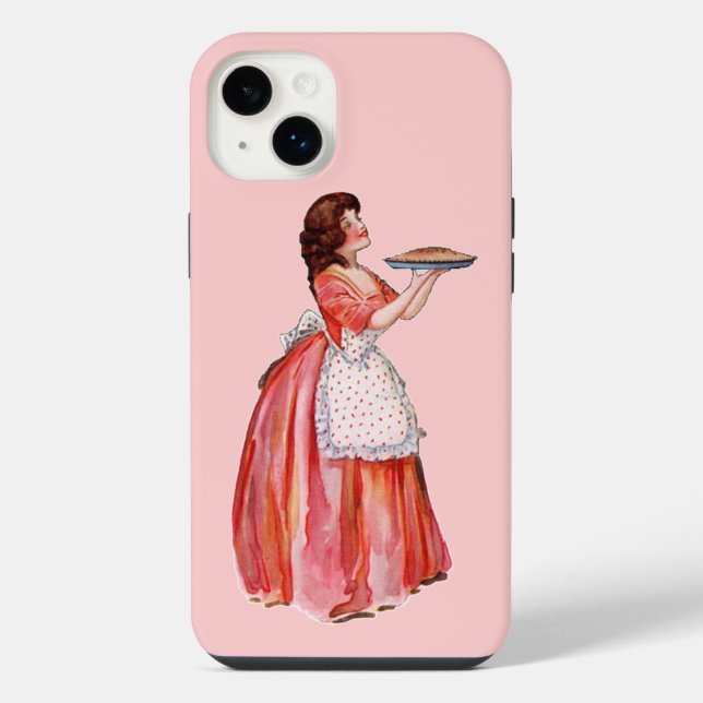 Vintage Pie-maker iPhone Case (Back)