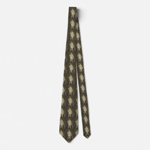 Vintage Pierrot Clown Tie