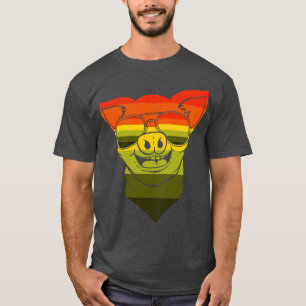 Vintage Pig Bandanna 1 T-Shirt
