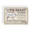 Vintage Pig Roast Invitations (Ticket Style)