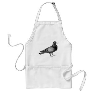 Vintage Pigeon gifts Standard Apron