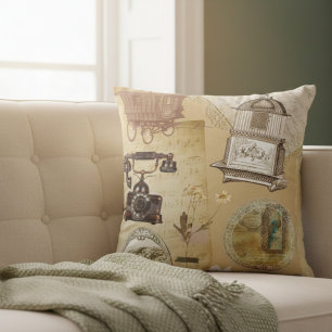 Vintage Pillow Journal Stickers