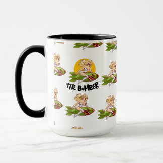 Vintage Pin-Up Bomber Nose Art Gift The Bomber Mug