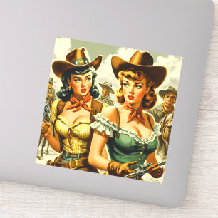 Vintage Pin-up Cowgirls