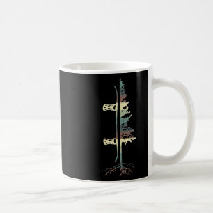 Vintage Pine Snowboard Snowboarding Gift Coffee Mug