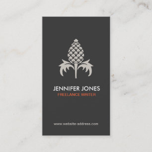 VINTAGE PINEAPPLE MOTIF LOGO No. 1 Business Card