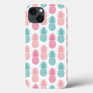 Vintage Pineapple Pattern iPhone 13 Case