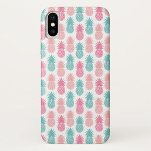 Vintage Pineapple Pattern iPhone X Case