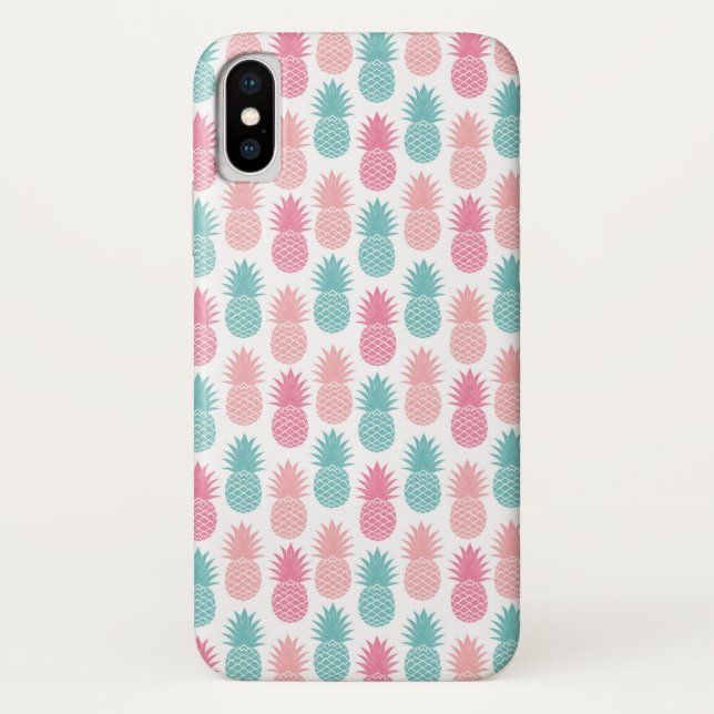 Vintage Pineapple Pattern Case-Mate iPhone Case (Back)