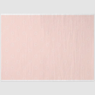Vintage Pink and Gold Junk Series Design 4 Tissue Paper