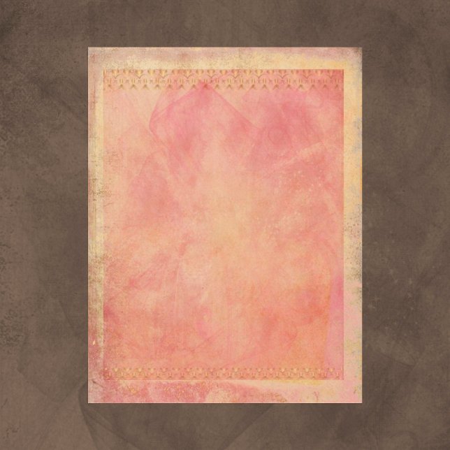Vintage Pink and Gold Scrapbook Paper (Creator Uploaded)