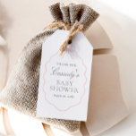 Vintage Pink Bow Girl Baby Shower Gift Tags<br><div class="desc">Say thank you to friends and family for attending your baby shower with these elegant pink bow themed favour tags.</div>