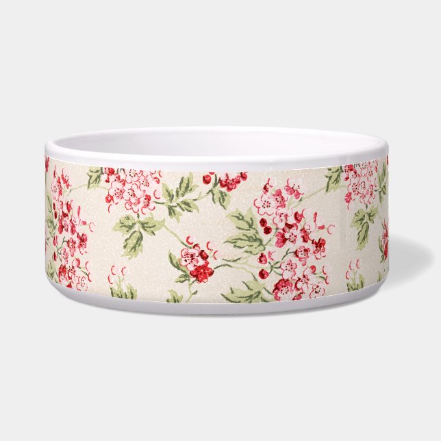 Vintage Pink Floral Shabby Chic Pattern (Front)