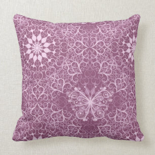 Vintage Pink Pattern Cushion