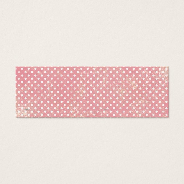 Vintage Pink Polka Dots (Front)