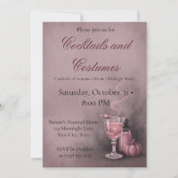 Vintage Pink Potion & Spooky Smoke Halloween Patry