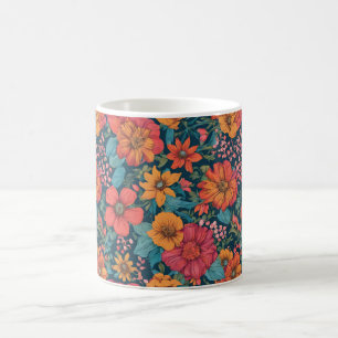Vintage Pink Romantic Wedding Coffee Mug