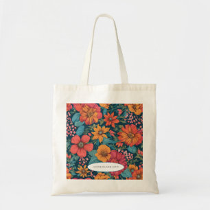 Vintage Pink Romantic Wedding Tote Bag