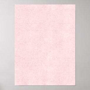 Vintage Pink Rose Parchment Old Paper Background Poster