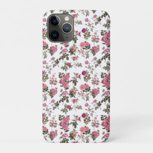Vintage Pink Roses iPhone 11 Pro Case