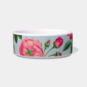 Vintage Pink Roses Design Bowl
