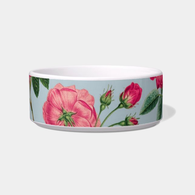 Vintage Pink Roses Design Bowl (Left)