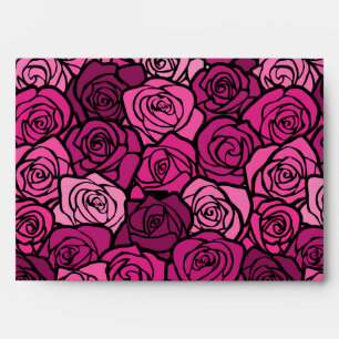 Vintage pink roses Envelope