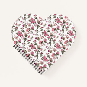 Vintage Pink Roses Notebook