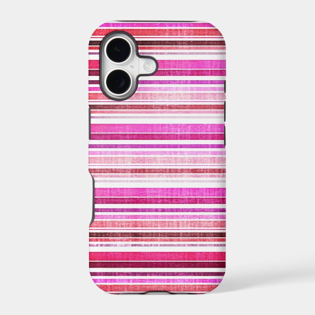 Vintage Pink Stripes Pattern Abstract (Back)