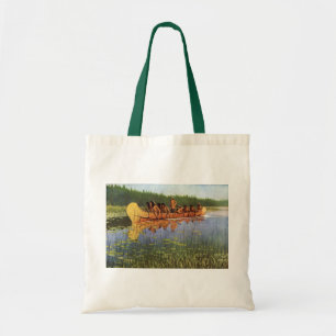 Vintage Pioneers, Great Explorers by Remington Tote Bag