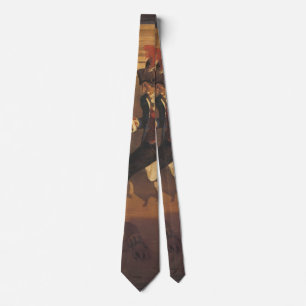Vintage Pirate Captain, Sword Fight by NC Wyeth Tie