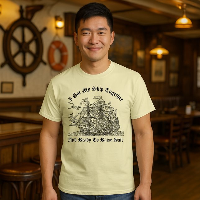 Vintage Pirate Ship T-Shirt (Creator Uploaded)