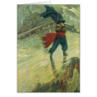 Vintage Pirate, The Flying Dutchman by Howard Pyle