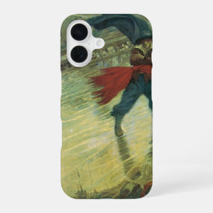 Vintage Pirate, The Flying Dutchman by Howard Pyle iPhone 16 Case