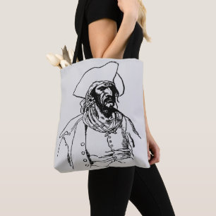 Vintage Pirates, a Buccaneer Sketch by Howard Pyle Tote Bag