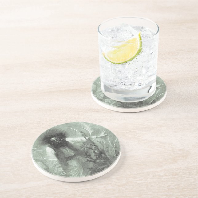 Vintage Pirates, Captain Goldsack by Howard Pyle Coaster (Side)