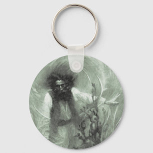 Vintage Pirates, Captain Goldsack by Howard Pyle Key Ring