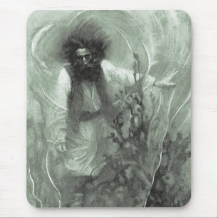 Vintage Pirates, Captain Goldsack by Howard Pyle Mouse Pad