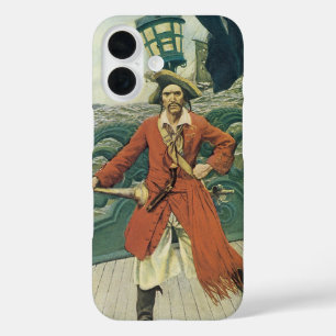 Vintage Pirates, Captain Keitt by Howard Pyle iPhone 16 Case