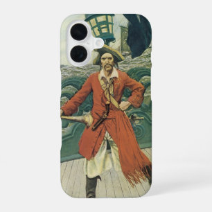 Vintage Pirates, Captain Keitt by Howard Pyle iPhone 16 Case