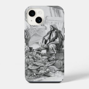 Vintage Pirates Counting their Treasures and Loot iPhone 14 Case