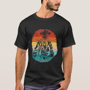 Vintage Pirates History Character Blackbeard Cool T-Shirt