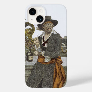 Vintage Pirates, Kidd on Deck of Adventure Galley Case-Mate iPhone 14 Case