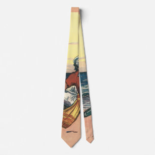 Vintage Pirates, Marooned on a Deserted Island Tie