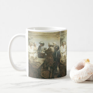 Vintage Pirates, Preparing for Mutiny by NC Wyeth Coffee Mug