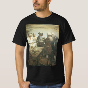 Vintage Pirates, Preparing for Mutiny by NC Wyeth T-Shirt