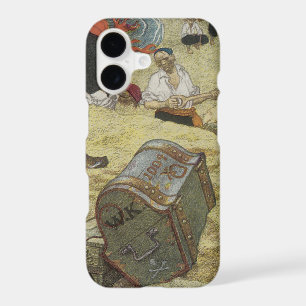 Vintage Pirates, William Kidd Burying Treasure
