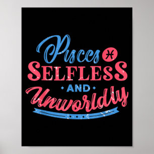 Vintage Pisces Zodiac Sign Funny Birthday Quote