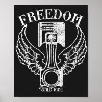 vintage piston retro wings piston