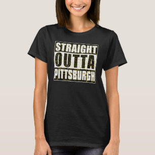 Vintage Pittsburgh Straight Outta Pittsburgh Homet T-Shirt